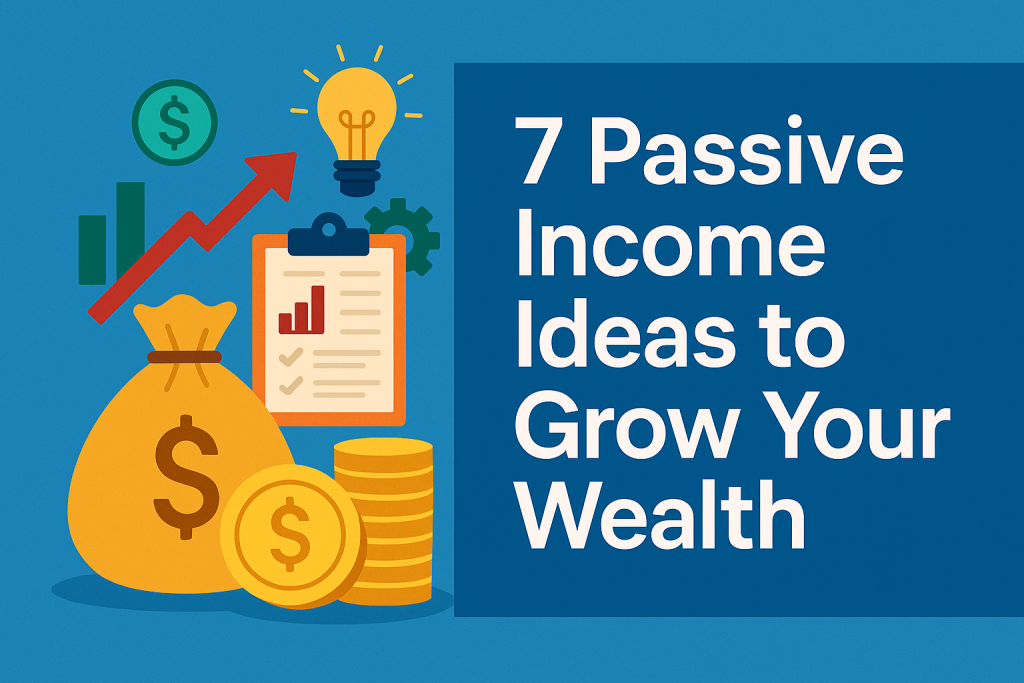 7 Passive Income Ideas to Grow Your Wealth