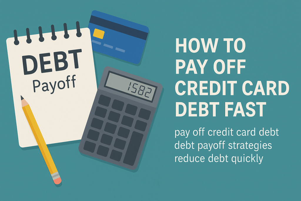 How to Pay Off Credit Card Debt Fast